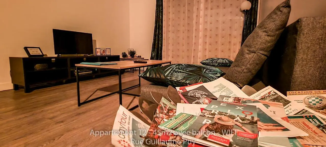 Les Arcades - Wifi - Intra Muros Of Avignon - Balcony - 45M2 0*,  Francja