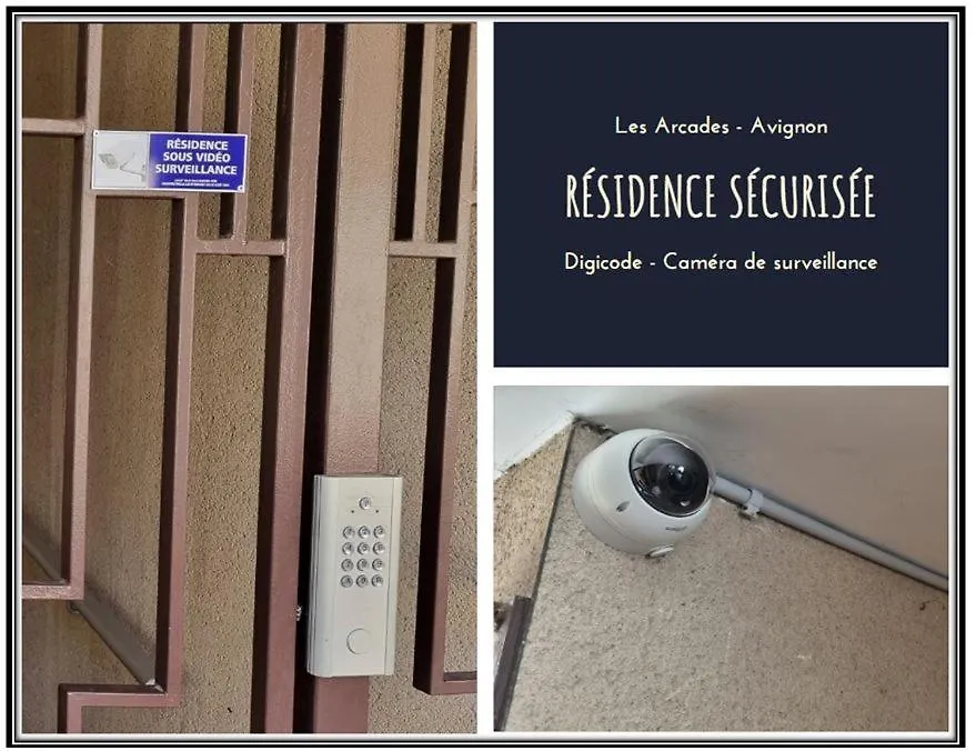 Apartmán Les Arcades - Wifi - Intra Muros Of Avignon - Balcony - 45M2